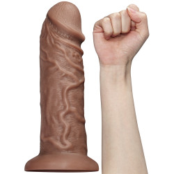 LoveToy Gode vibrant Chubby Dildo 23 x 6.5 cm Marron